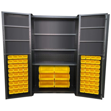 Valley Craft Bin & Shelf Cabinet, Deep Door - 48